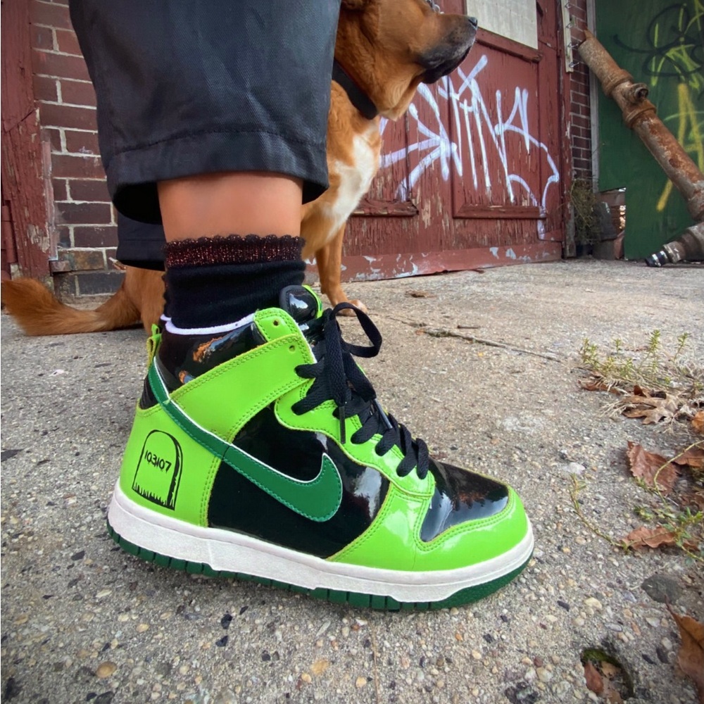2007 Nike Dunk High GS ‘Halloween’ Size 6.5 (8W)